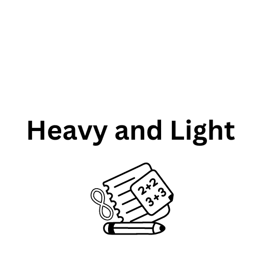 Heavy and Light